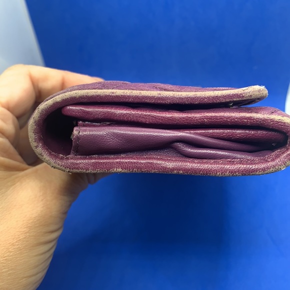 Authentic Miu Miu matelasse leather wallet